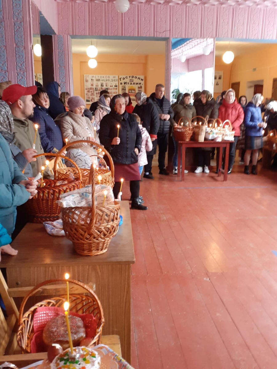 Расписание освящения куличей на Пасху в Новозыбкове