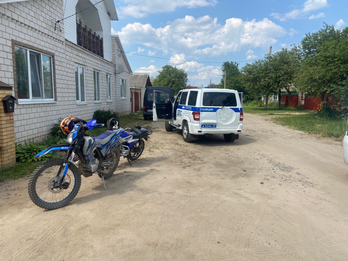 Подростки катались по Новозыбкову на мотоциклах