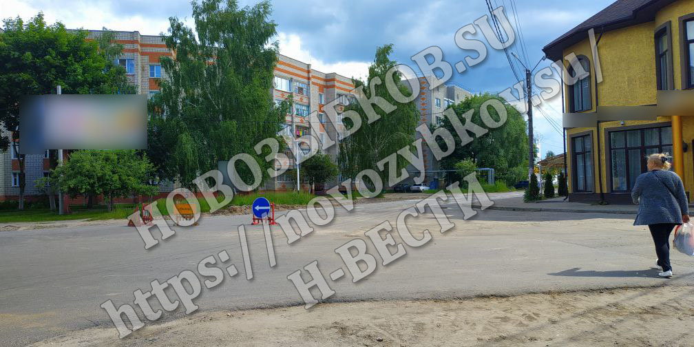 Улица в Новозыбкове превратилась в мотодром