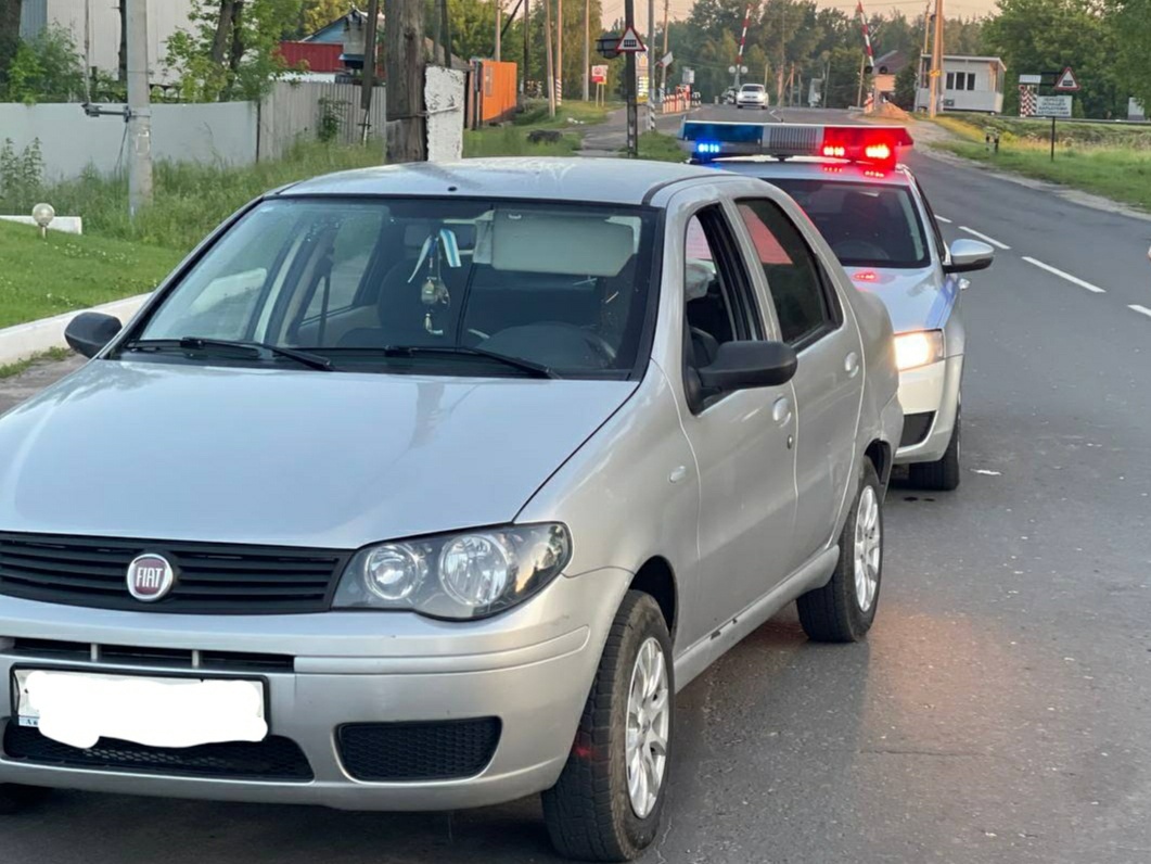 Пьяный водитель был остановлен на Мичурина в Новозыбкове