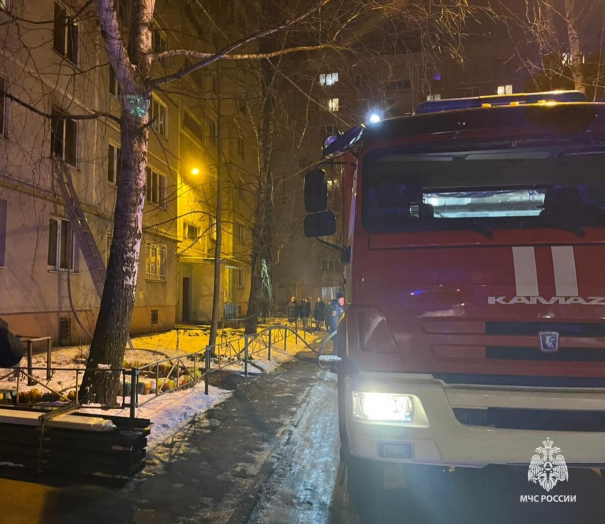 Пожар в квартире в Новозыбкове