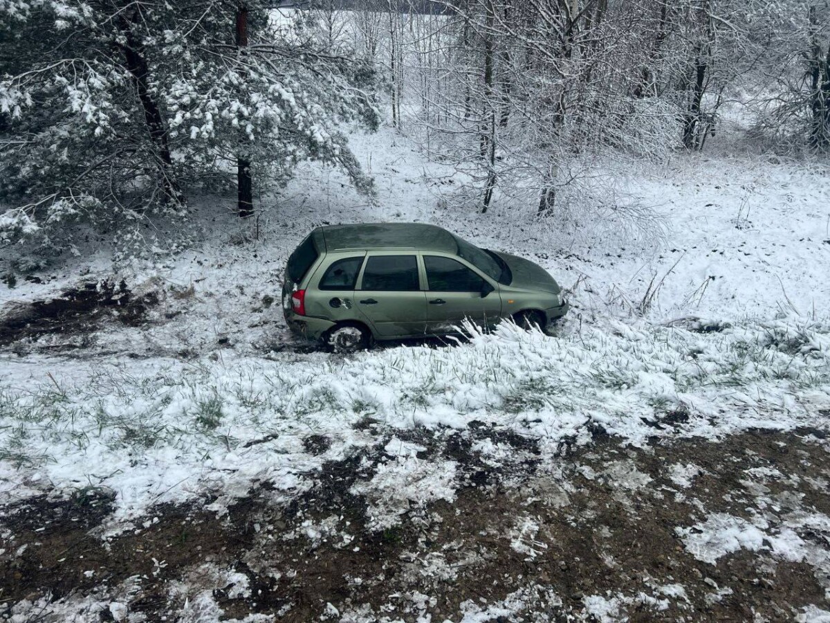 Водитель госпитализирована после аварии под Новозыбковом