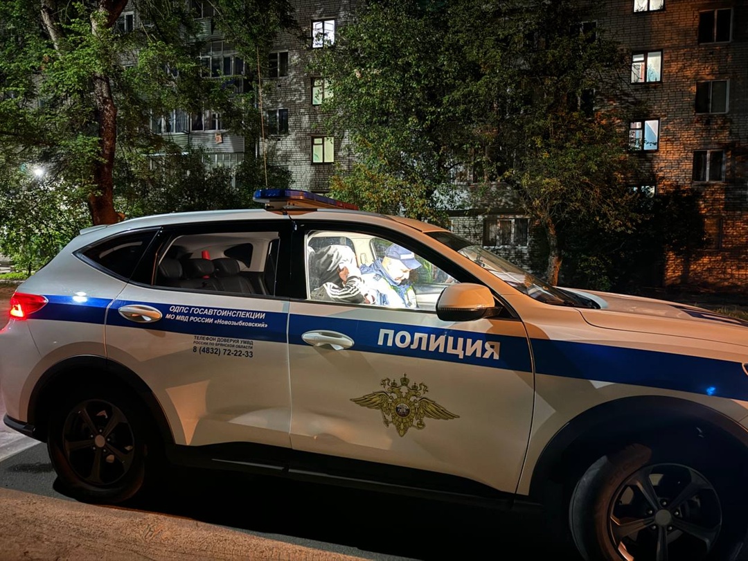 На Садовой в Новозыбкове отстранили от управления автомобилем водителя