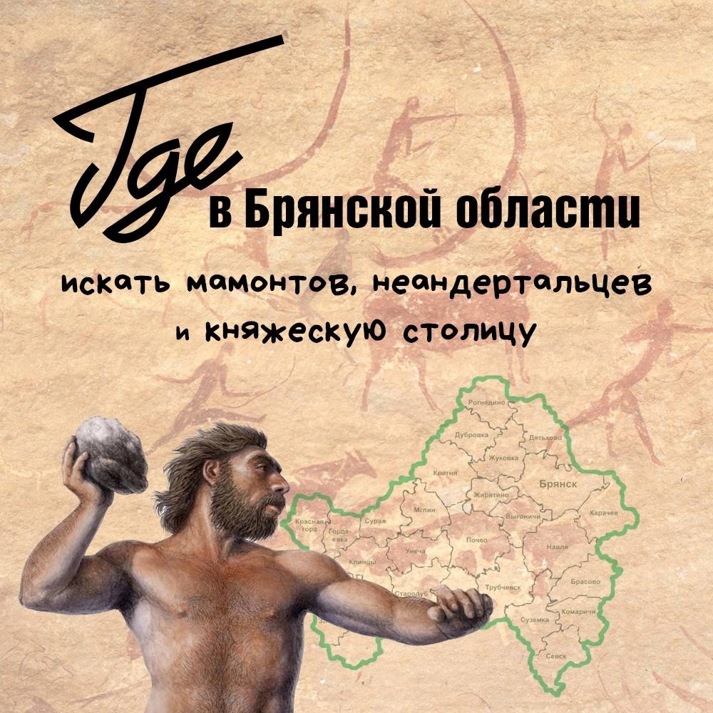 Где в Брянской области искать мамонтов