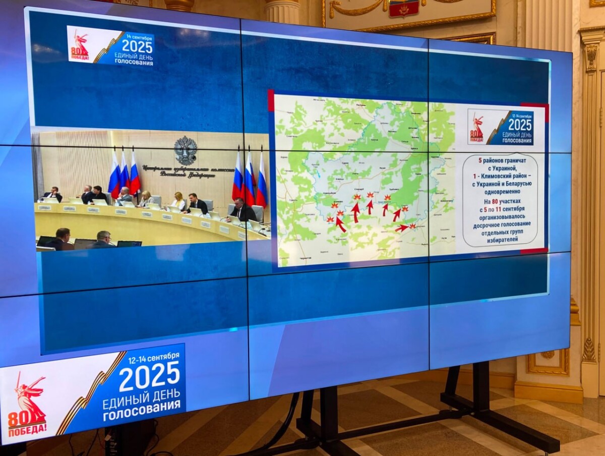 Действующий глава Брянской области лидирует на выборах губернатора