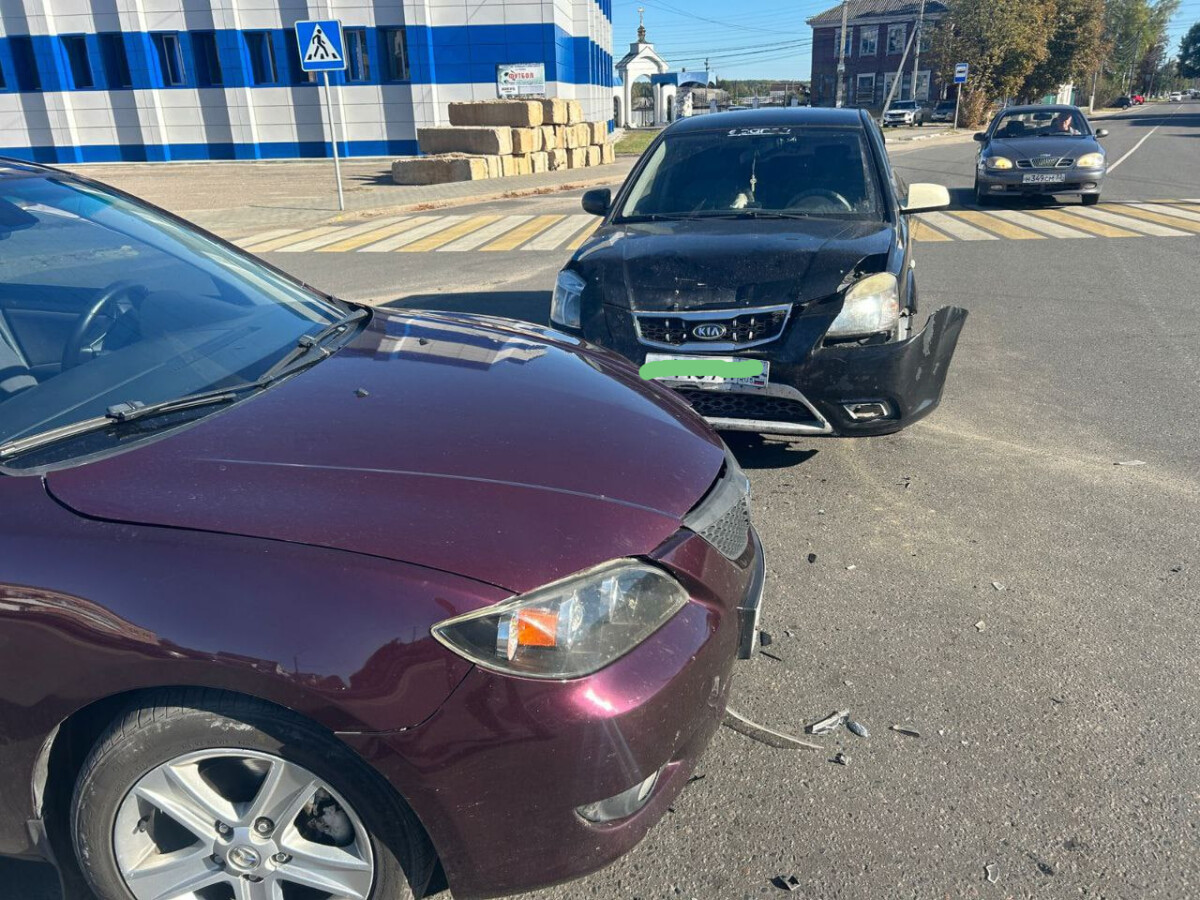 Дорожная авария в Климово