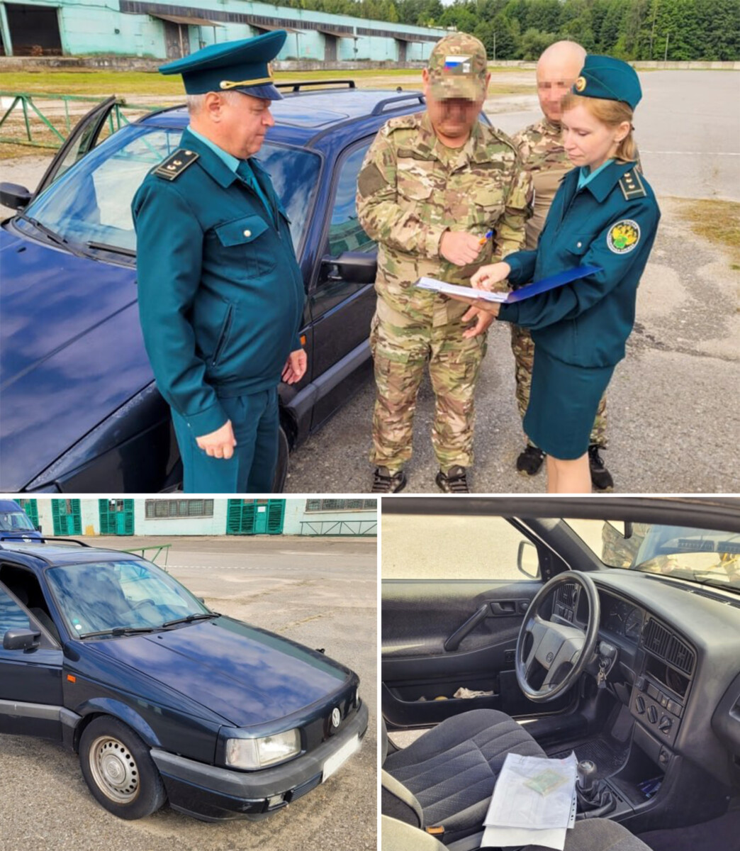 Конфискованный автомобиль будет служить брянским военнослужащим