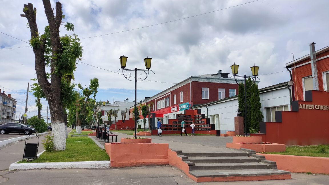 Власти Новозыбкова взялись за переделку очередного до них созданного уголка Новозыбкова