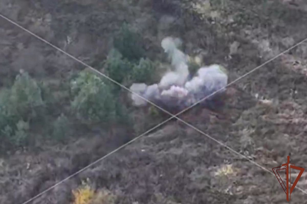 Брянская Росгвардия : на черниговском направлении уничтожен опорный пункт ВСУ 