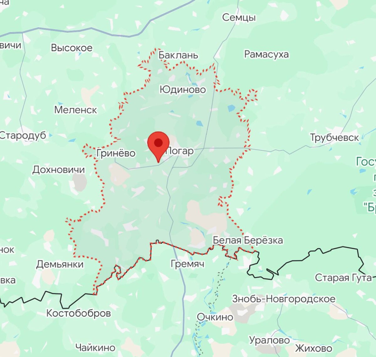 В Погарском районе снимают все ограничения на движение транспорта