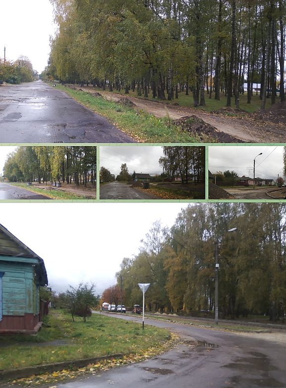 У «Березовой рощи» в Новозыбкове продолжают формировать новые тротуары