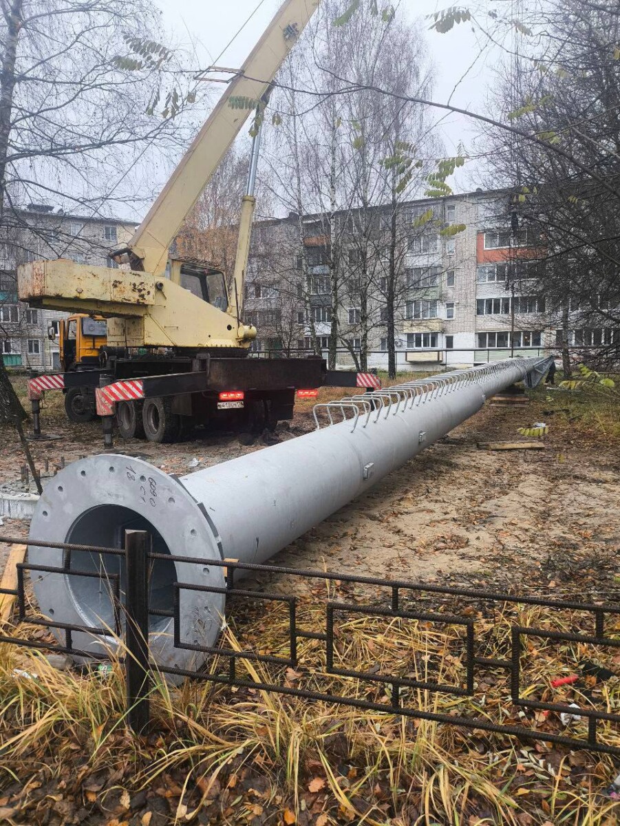 На улице Вокзальной в Новозыбкове установят вышку сотовой связи