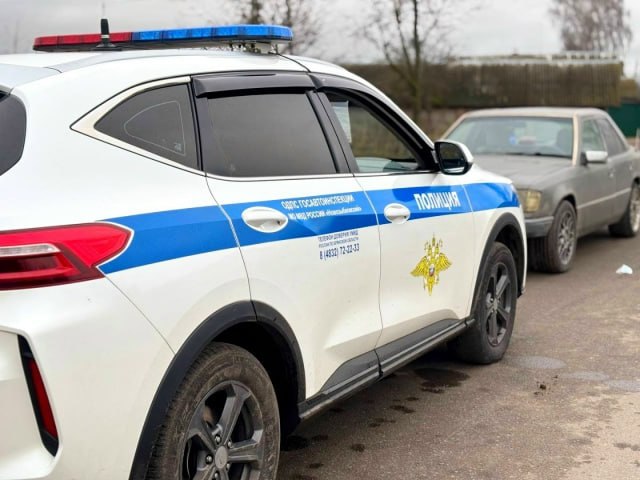 Водитель Мерседеса остановлен пьяным в Новозыбкове