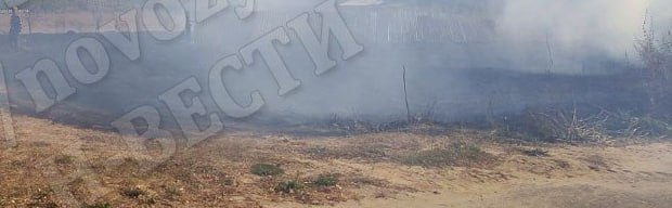 Десятки тюков сена загорелись в Новозыбкове