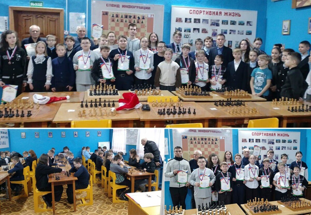 Шахматный клуб Новозыбкова провел Первенство округа с участием девяти команд