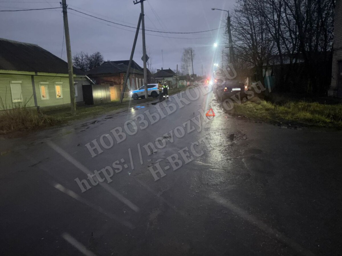 Два автомобиля столкнулись в Новозыбкове