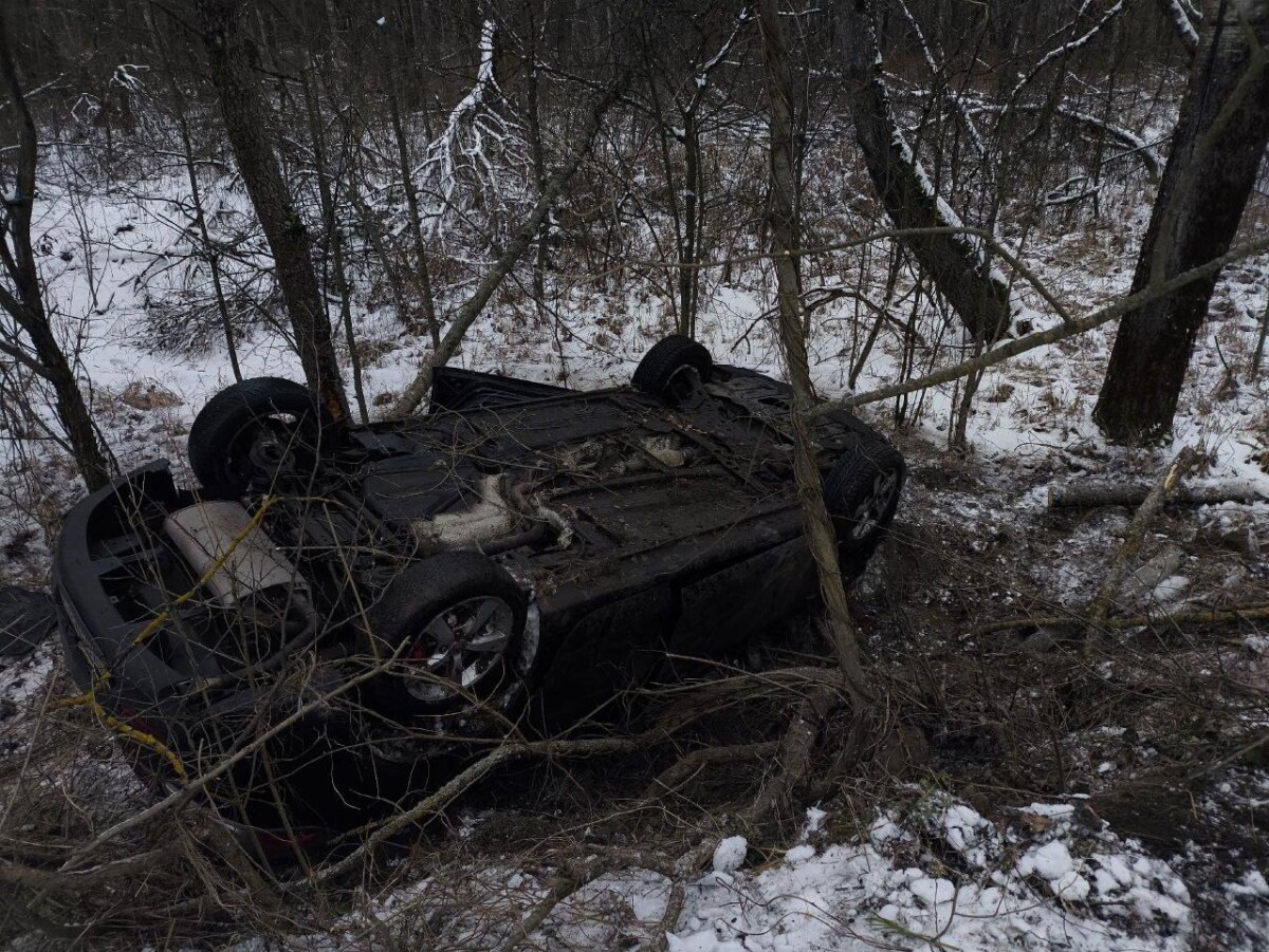 По пути из Злынки в Денисковичи произошло ДТП