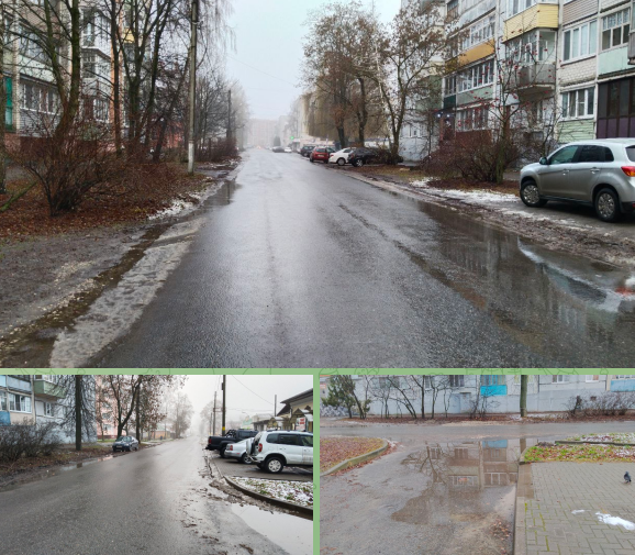 В Новозыбкове от вчерашнего снегопада остались лишь воспоминания