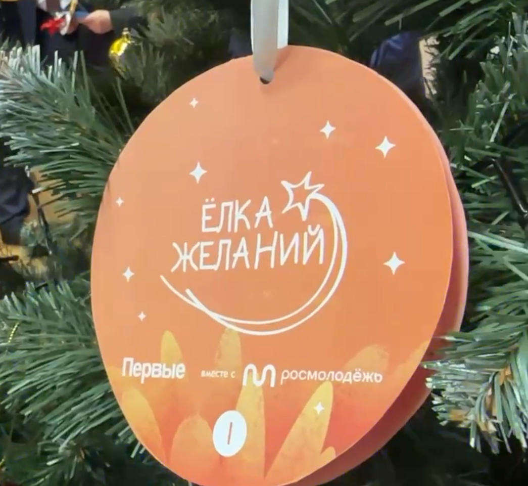 Шар из Новозыбкова с «Елки желаний» снял губернатор