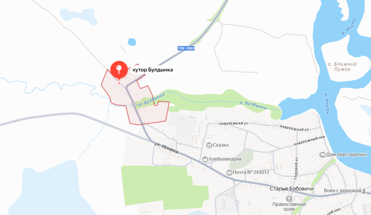 Сильный дым пошел при растапливании печи на хуторе под Новозыбковом