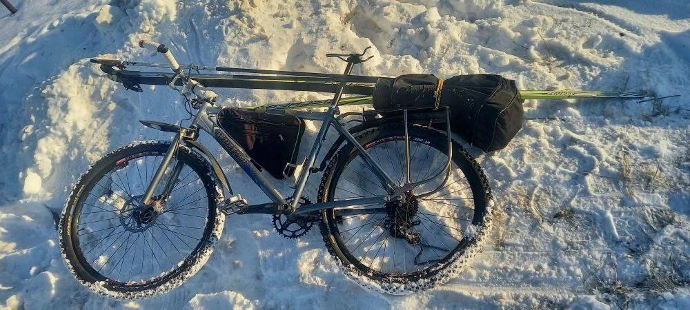Сбитый в Новозыбкове велосипедист вёз с собой лыжи