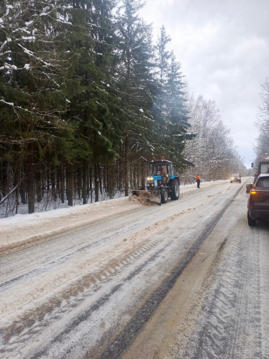 ГЛОНАСС следит за работой дорожной техники в Брянской области
