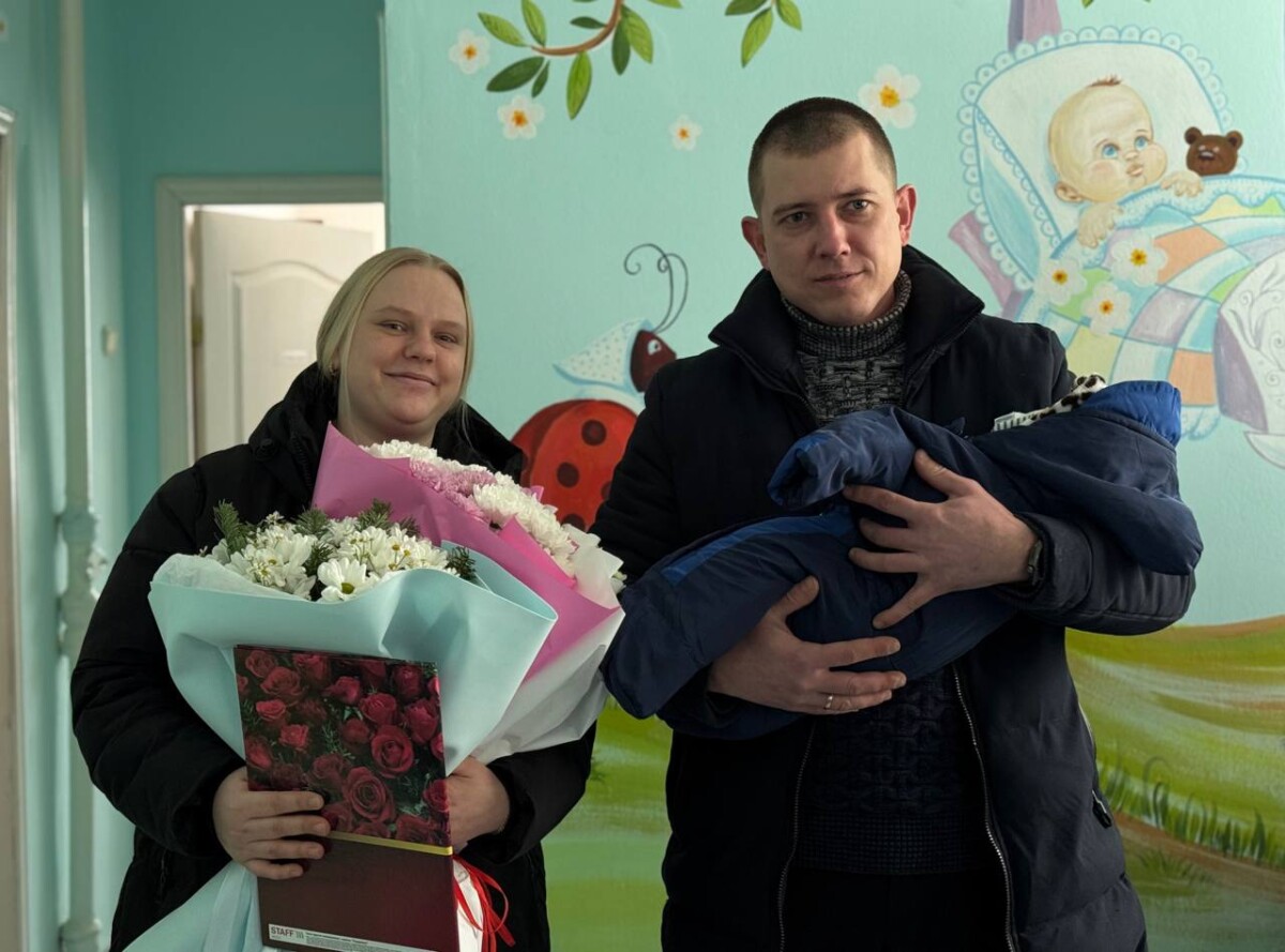 Егором назвали первого родившегося в 2026 году жителя Новозыбкова