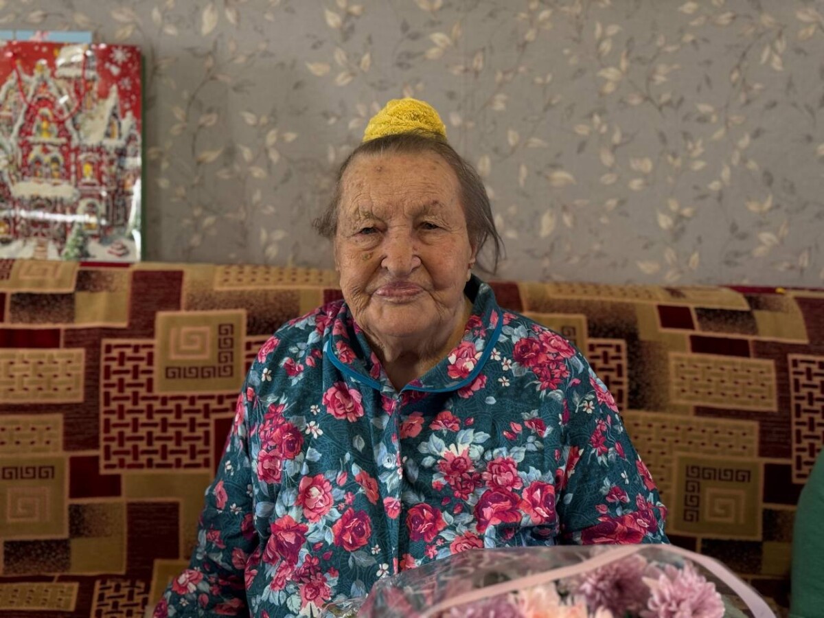 Труженица тыла из Новозыбкова отмечает 100-летний юбилей