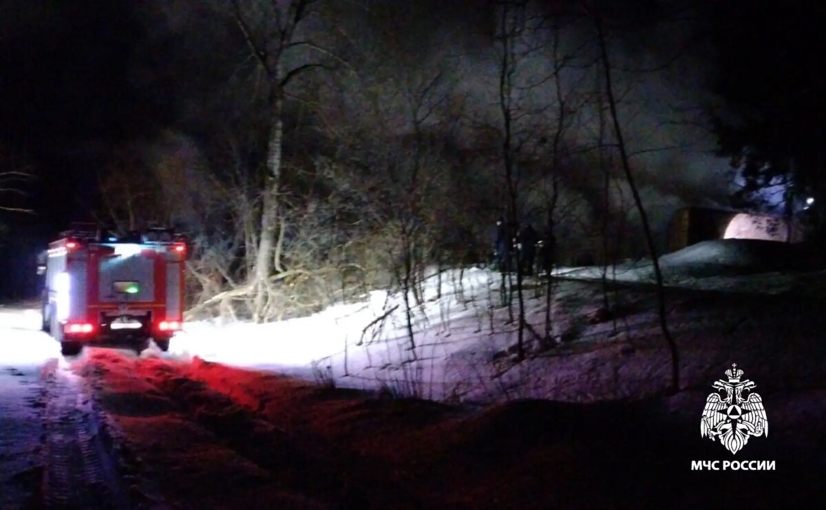 В деревне под Новозыбковом при пожаре погиб мужчина
