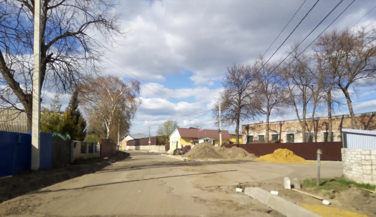 Показываем, как ведут работы по улице Интернациональной в Новозыбкове