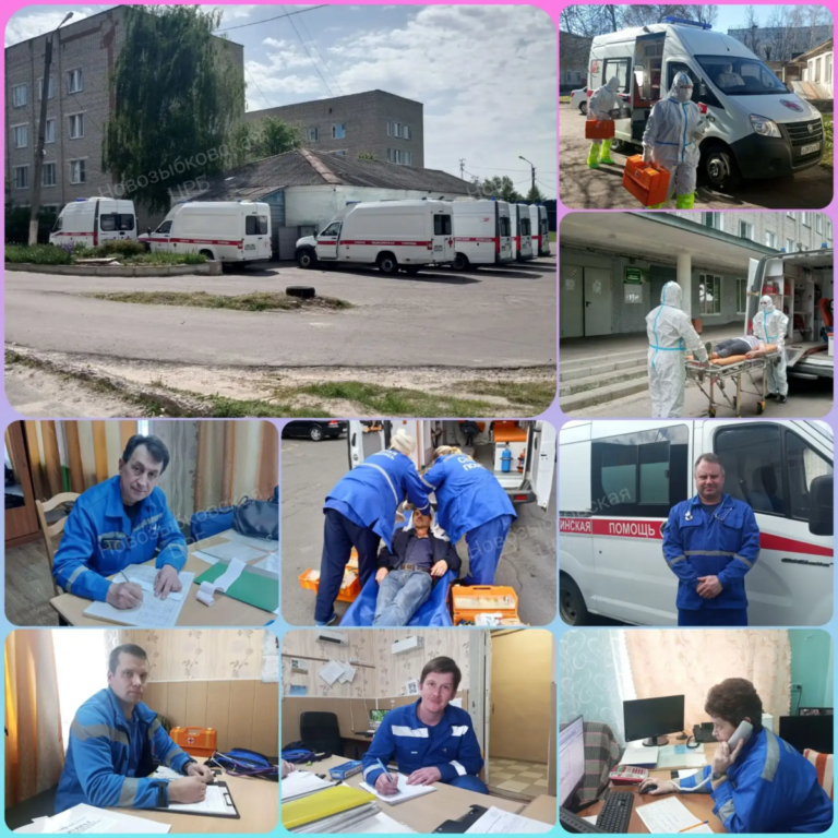 С профессиональным праздником поздравили работников отделения скорой помощи Новозыбковской ЦРБ