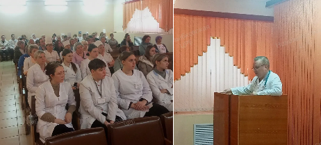 В Новозыбковской ЦРБ опытный кардиолог прочитал лекцию о миокардите