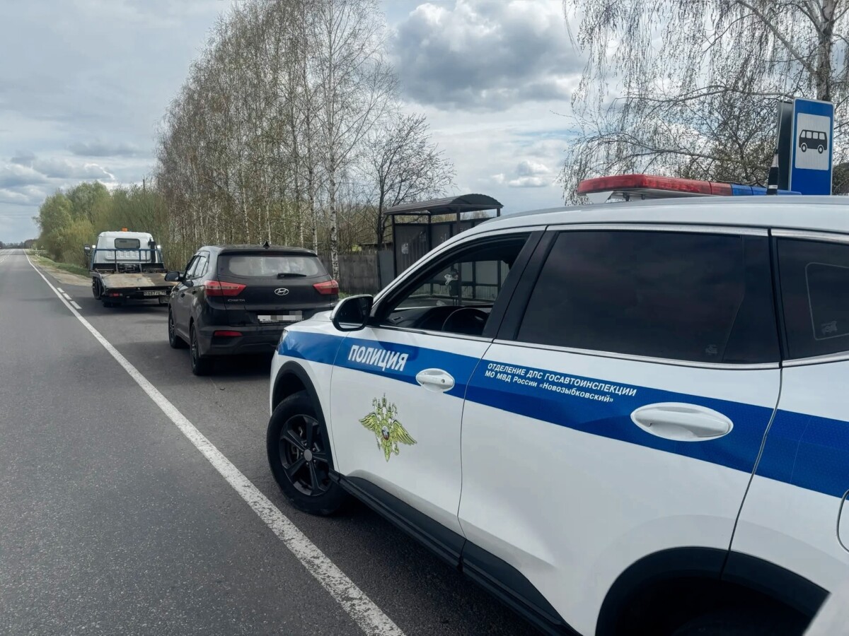 Пьяного водителя иномарки высадили в Новозыбковском районе