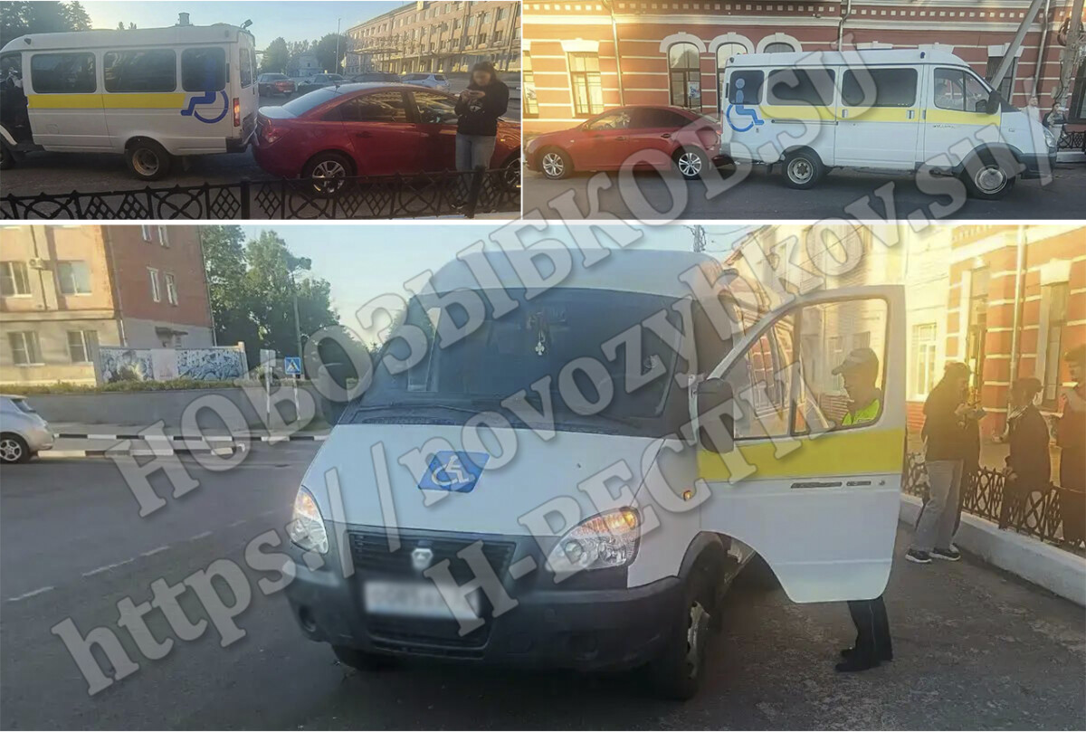 Покатившийся автомобиль «устроил» аварию в Новозыбкове